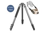 Treppiede Per Fotocamera In Fibra Di Carbonio, Capacità Di Carico 30 Kg, Altezza Estesa 158 Cm, Standard ST324CF