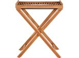 Tavolino Ronda 60X40X70Cm In Teak.