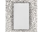 Piatto Doccia 160X80 Cm Bianco Linea Vulcano Slim In Resina E Polvere Di Marmo Con Sponda Laterale In Resina Di Marmo - Frascio