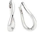 Paar Creolen "Schmuck Geschenk Silber 925 Klappcreole", Silber (Silberfarben), Aniston Jewelry & Watches, Ohrringe, Damen, Silber 925 (Sterlingsilber)