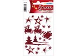 Herma 3734 Adesivo Magic Giro In Slitta Glitterato