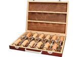 Kotarbau® Set Di Utensili Per L'intaglio 12 Pezzi Scalpelli In Legno Per Intagliatori E Falegnami Con Manico In Legno
