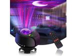 52 Colori Grande Led Musica Cielo Stellato Lampada Proiettore Altoparlante Bluetooth Proiettore Stella Aurora Aurora Boreale Bambini Adulti Luce Notturna Nero