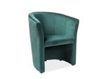Poltrona Imbottita Sindy 2 - Verde