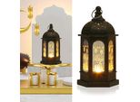 1 Pezzo Ramadan Decorazione Lanterna Eid Mubarak Decorazione Led Candela Lanterna Islam Musulmano Marocchino Lampada A Sospensione Festa Decorazione Da Tavolo