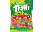 Trolli Sour Strawbies Sacchetto Di Gomme Alla Frutta Acida Confezione Da 150G