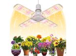 40W E27 Lampada Per Piante Led A Spettro Completo 240Leds Pieghevole Lampada Di Crescita Per Piante Impermeabile Per Piante D'appartamento Ortaggi Coltivazione In Serra