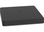 Outsunny Supporto Per Ombrellone 4 Pezzi Peso Ombrellone Impermeabile, Supporto Per Ombrellone Semaforo, Croce A Terra Riempibile Con Sabbia 80 Kg, Supporto Per Ombrellone Semaforo Pesi Ombrellone Base Plastica Nero