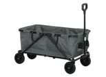 Outsunny Carrello Da Giardino 120 Kg Caricabile, Carrello Pieghevole Per Il Trasporto A Mano