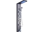 Pannello Doccia Display Led Hydropower, Triplo Comando, 8009 Nero