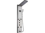 Pannello Doccia Display Led Hydropower, Triplo Comando, Nichel 8004