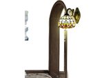 Lampada Da Parete In Stile Tiffany, Paralume In Vetro Vintage, Design Compatto, Facile Installazione