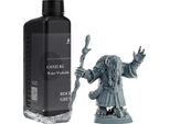 Resina Lavabile In Acqua, A Basso Odore, Alta Precisione, Grigio Roccia-1Kg