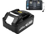 Batteria 18V, Capacità 6000Mah, Tecnologia Li-Ion, 1 Pezzo Con 1 Caricatore, 18V