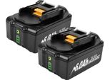 Batteria Ricaricabile, Capacità 6,0Ah O 9,0Ah, Tensione 18V, 2 Pezzi Batteria 6,0 Ah