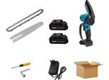 Motosega Elettrica A Batteria Da 8 Pollici, Potenza 2000W, Regime Minimo 1800 Giri/Min, Set Tipo 4