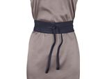 Taillengürtel HEINE, Damen, Gr. 40/42, blau (marine), Gürtel