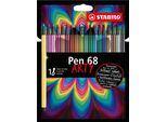 Stabilo Pen 68 Arty Marcatore Medio Multicolore 18 Pz