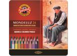 KOH-I-NOOR Mondeluz 3724/24 Set Di Matite Acquerellabili 24 Pz