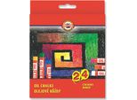 KOH-I-NOOR Pastelli A Olio Set Di Pastelli A Olio 24 Pz