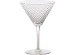Martini - Set 4Pz Calice 23 Cl Bicchiere Da Cocktail E Vini Aromatici, Vetro, Design Elegante - Zafferano Italy