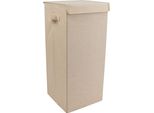 Scatola Di Stoccaggio Dreso Crema A. 70 X L. 30 X P. 30 Cm