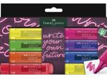 Faber-Castell 254601 FABER-CASTELL Evidenziatore Textliner 1546 Neon, Confezione Da 8 Pezzi