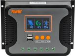 Regolatore Di Carica Solare Powmr Pwm, Corrente Massima 30A/60A/80A, Compatibilità Di Tensione Flessibile, Regolatore Pwm 60A