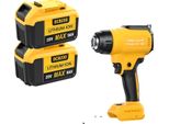 Pistola Ad Aria Calda A Batteria, Batteria Da 18 V, Controllo Della Temperatura Variabile, 2BAT 1 Pistola Ad Aria Calda