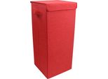 Scatola Di Stoccaggio Dreso Rosso A. 70 X L. 30 X P. 30 Cm