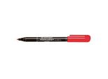 Centropen, Pennarello 2846, Rosso, 10 Pezzi, 1 Mm, A Base Di Alcol, Prezzo Al Pezzo
