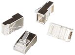 Spina RJ45 Logilink Per Cavo Rotondo, Cat. 5E, Schermato