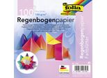 Folia 716 Folia Regenbogen-FaltbläTter, 150 X 150 Mm, 100 G/Qm