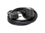 Kopp 10 Pezzi Prolunga Schuko 3X1,5° 3M Nero
