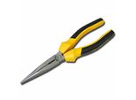 Ironside 121-373 Pinze Telefoniche 160 Mm Pol. Manico A 2 Componenti, Nero/Giallo/Grigio Argento