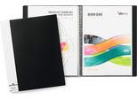 Durable Portalistini Duralook® A4 Con 10 Buste, Nero, 242101