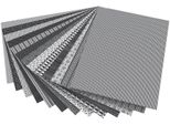 Folia Motivkarton "Schwarz / Weiá"", 500 X 700 Mm, 270 G/Qm"