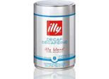 Illy Espresso Decaffeinato / Decaffeinato, Caffè 100% Arabica, Chicchi Interi, Tostatura Media, Lattina, 250G