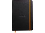 Rhodia 118742C Quaderno Per Scrivere A5 96 Fogli Nero