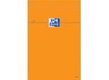 Oxford Notizblock, 210 X 315 Mm, Blanko, 80 Blatt, Orange