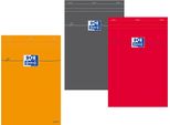 Blocco Note Oxford, Din A4, A Scacchiera, 80 Fogli, Arancione