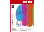 Tampone Colorante Acrilico Marabu, 300 X 400 Mm, 360 G/M², 10 Fogli