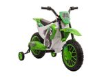 Elektromotorrad Kindermotorrad Elektrofahrzeug Kinderfahrzeug Grün+Weiß