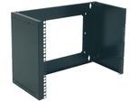 Digitus 19" Rack Universale A Parete, 2 U, Nero (Ral 9005)"