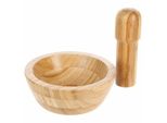 5Five Simply Smart MöRser Mit StößEl, GewüRzmöRser, Bambus, 13 X 5 Cm, 120059