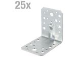 Alberts 835514 Connettore Per Negozi, Zincato Sendzimir, 90 X 90 X 65 Mm , 25Er Set