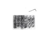 Set Di Fascette Stringitubo, Acciaio Inox, Varie Misure