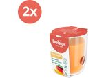 Bolsius - True Scents - Vetro Profumato - 80/73 - Mango - Confezione Risparmio - 2 Pezzi