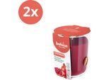 Bolsius - True Scents - Vetro Profumato - 97/85 - Melograno - Confezione Risparmio - 2 Pezzi