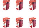 Bolsius - True Scents - Bicchiere Profumato - 97/85 - Melograno - Confezione Economica - 6 Pezzi